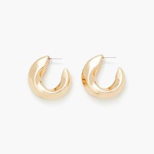 Twisted Hoop Earrings