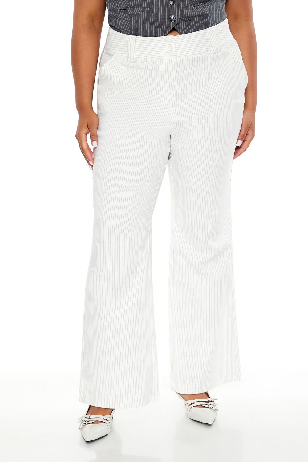 Plus Size High-Rise Trouser Pants - Image 2