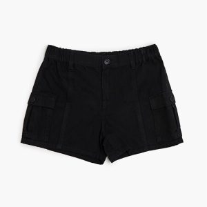Girls Denim Cargo Shorts (Kids)