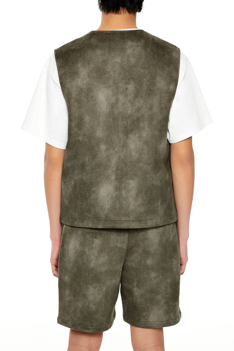 Mineral Wash Cargo Vest - Image 5