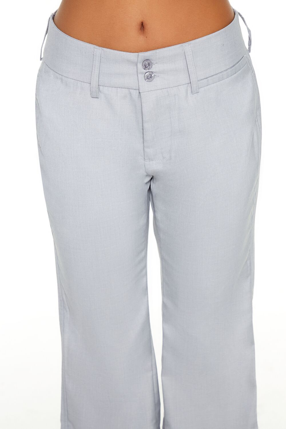 Low-Rise Straight Trouser Pants - Image 5