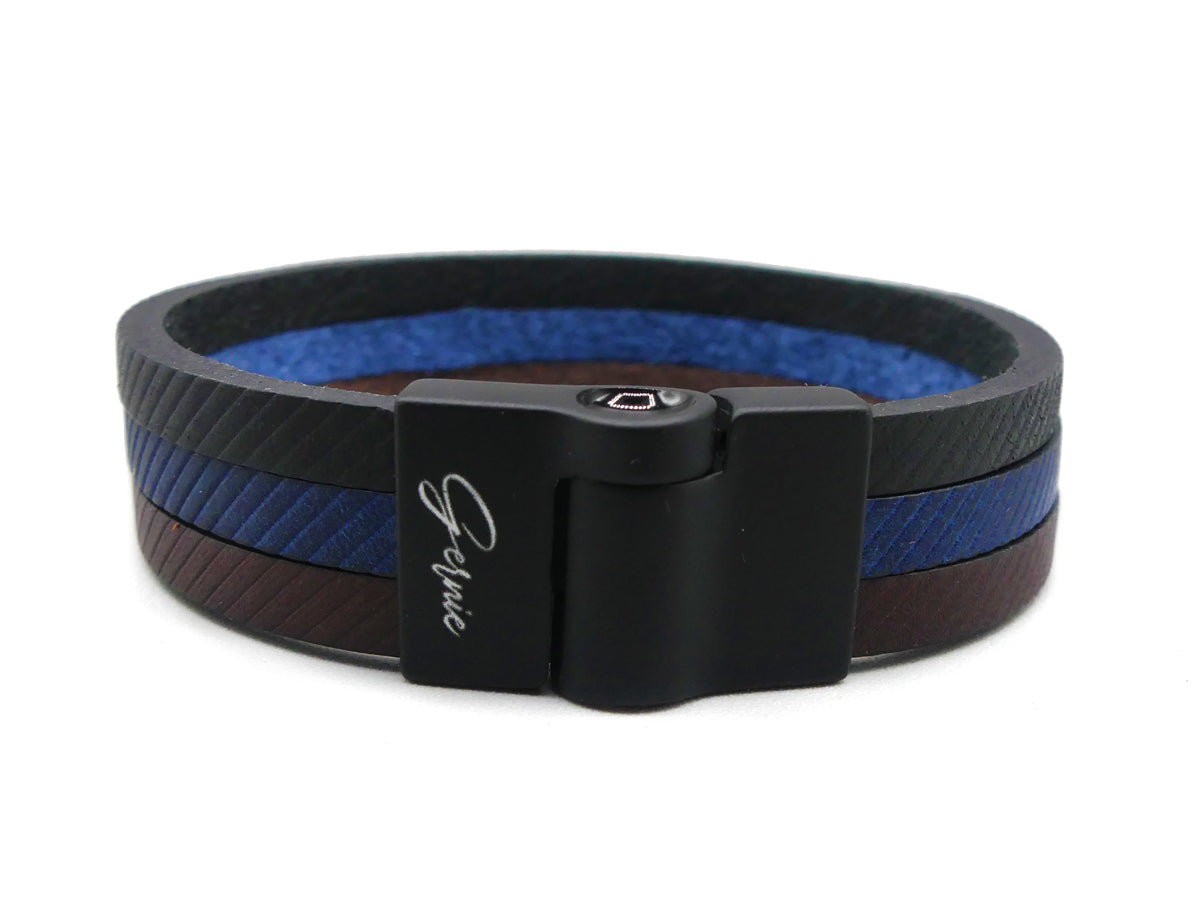 Men's Malibu Leather Bracelet - Image 7