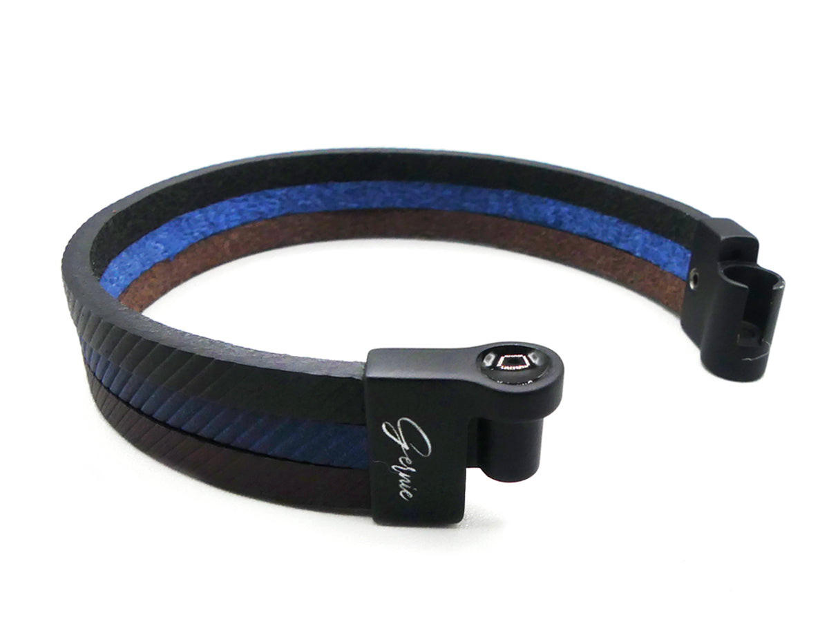 Men's Malibu Leather Bracelet - Image 8