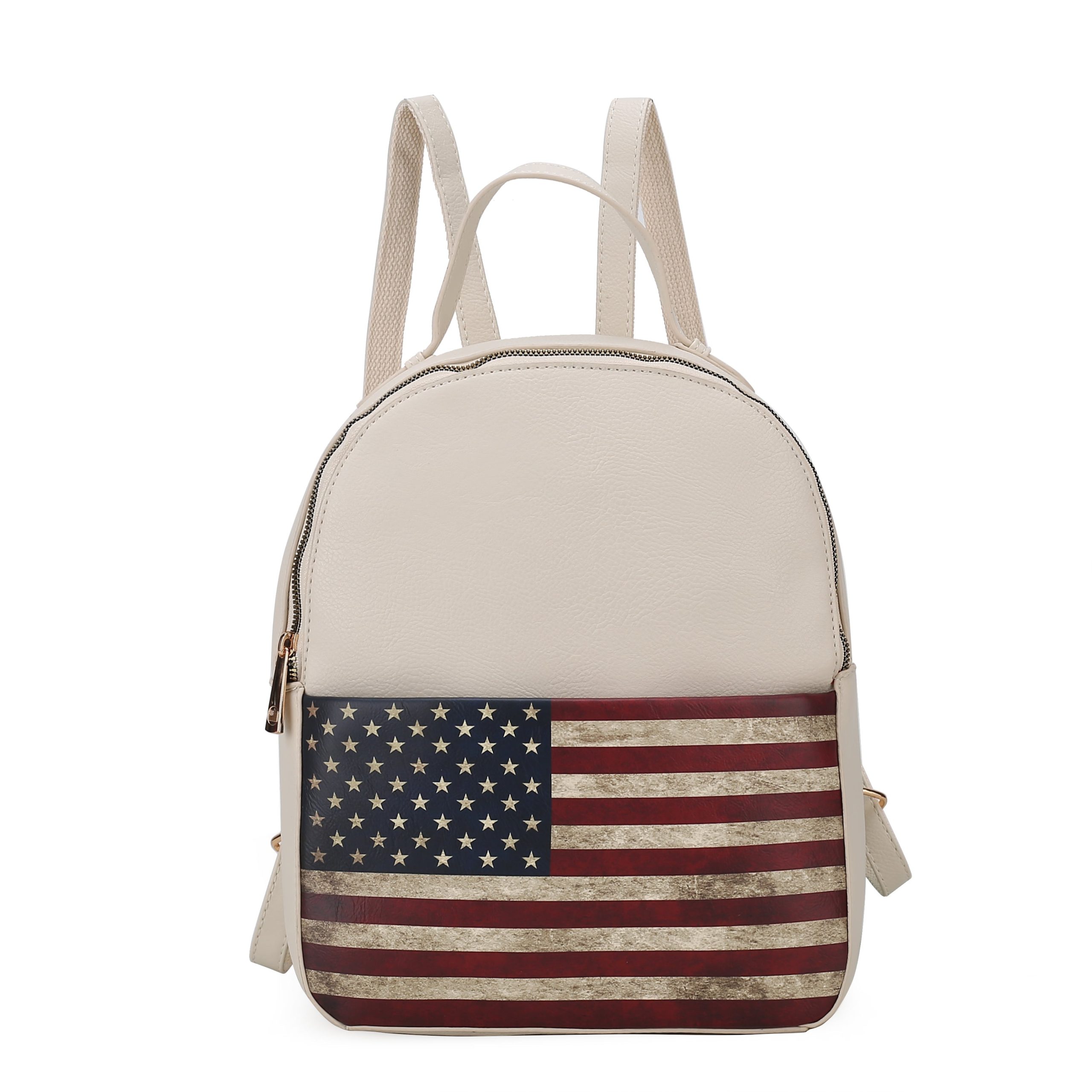 Briella Flag Print Backpack - Image 4