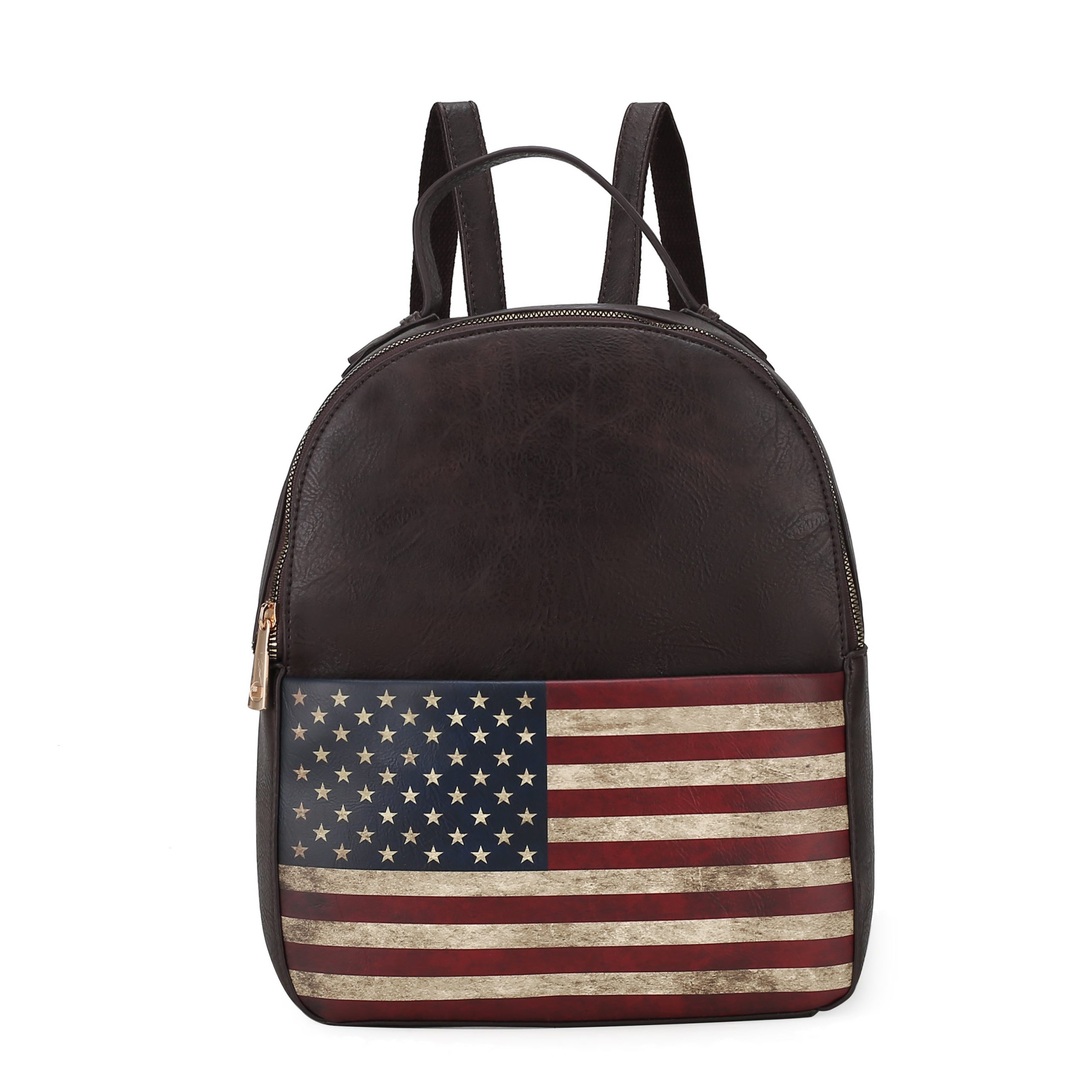 Briella Flag Print Backpack - Image 7