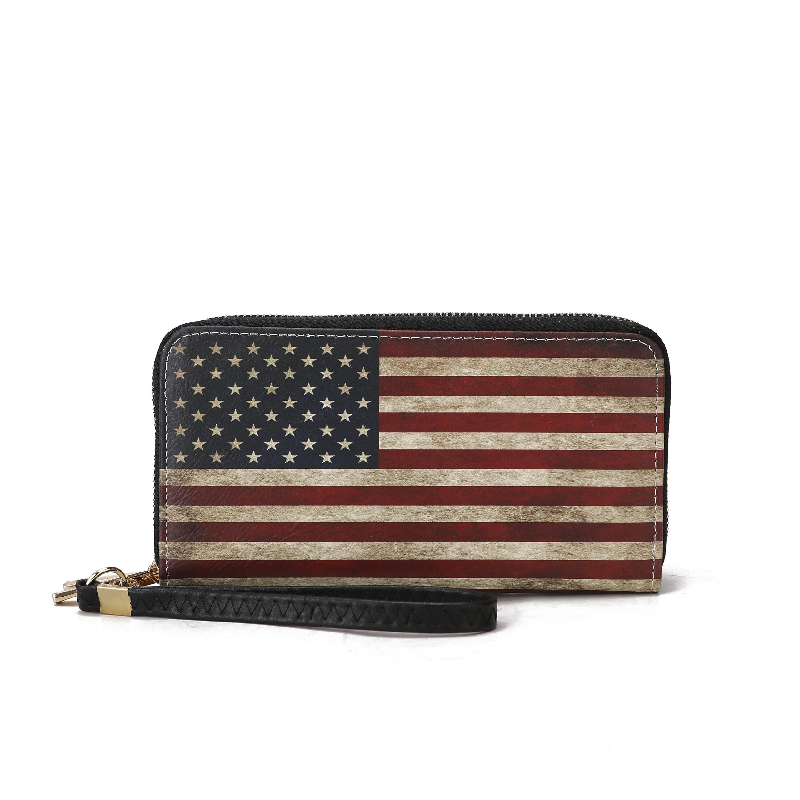 Uriel Printed Flag Wallet - Image 5