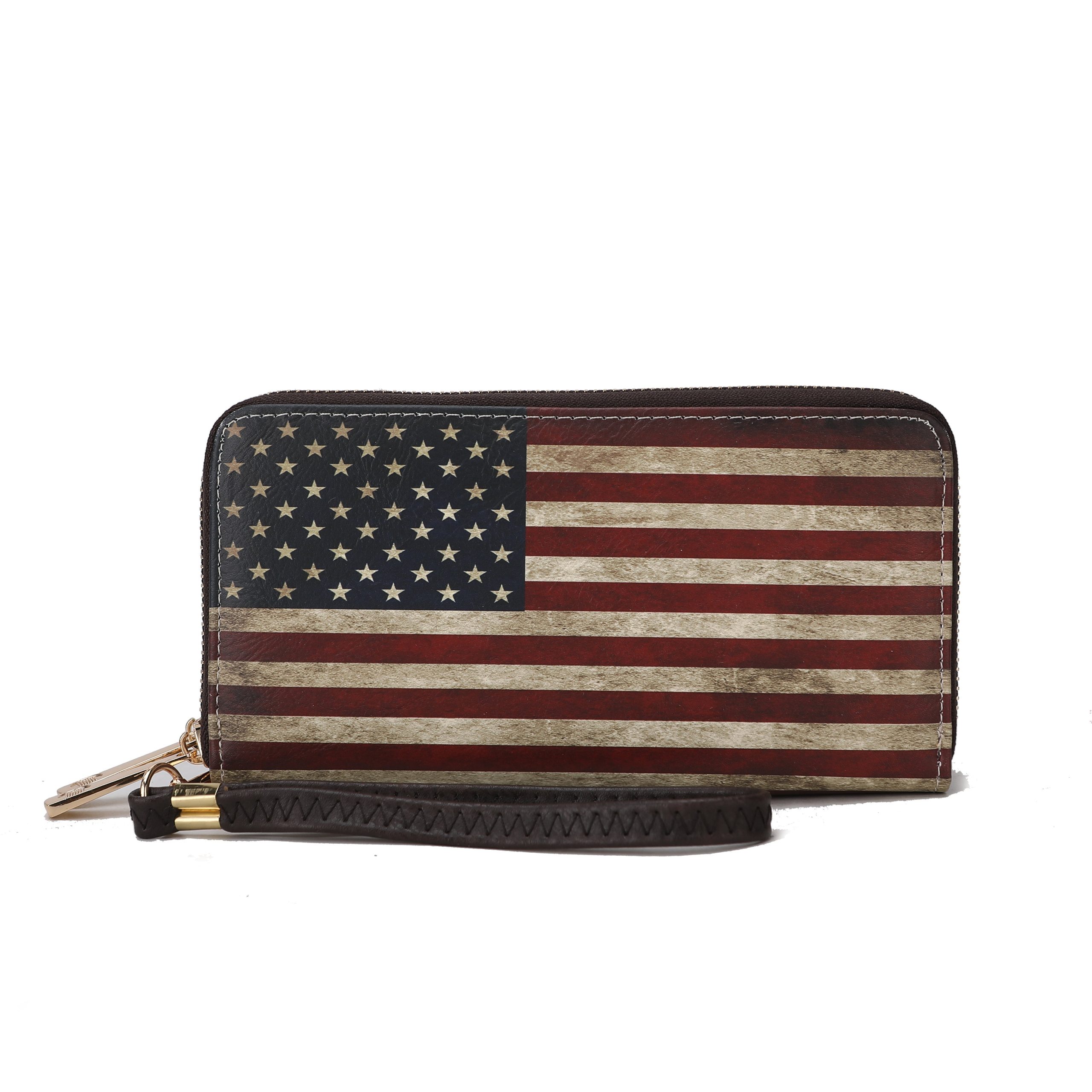 Uriel Printed Flag Wallet - Image 7