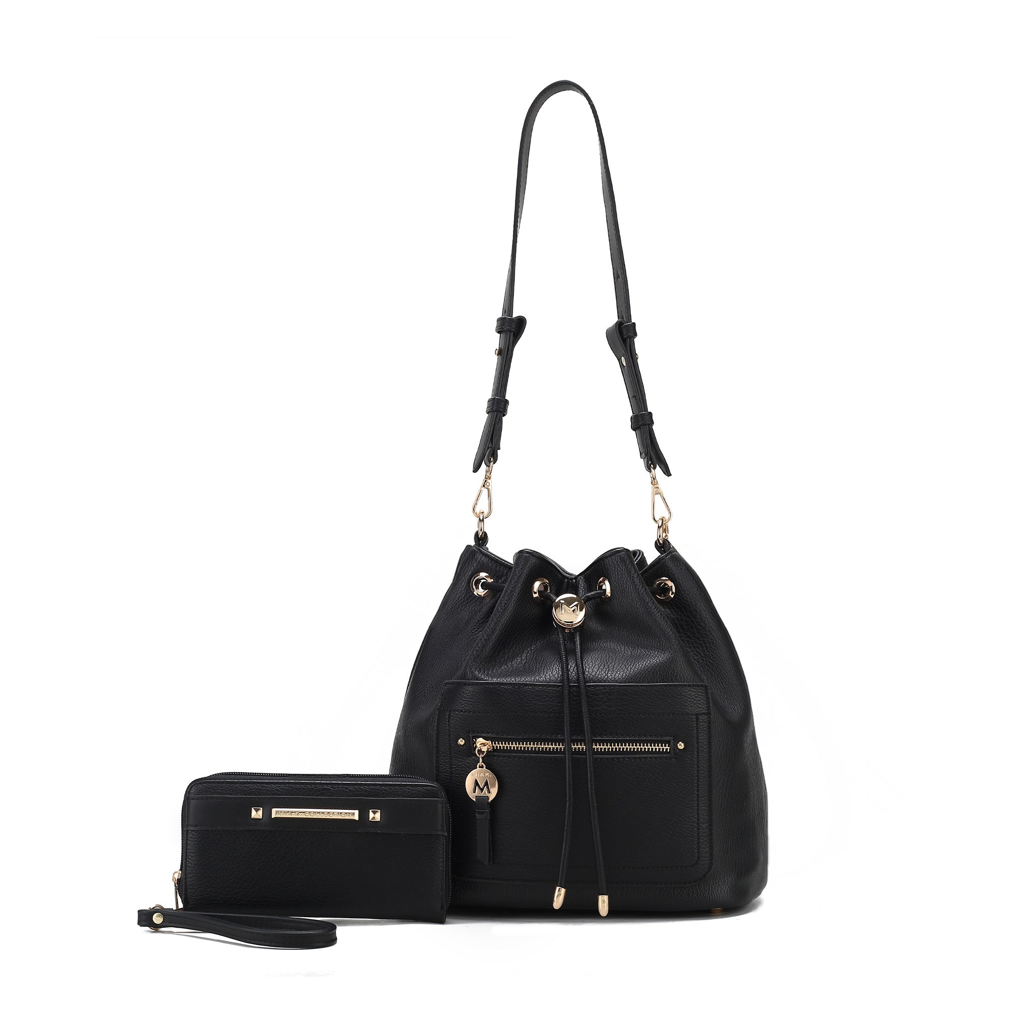 Larissa Bucket Bag and Wallet Set - Image 6