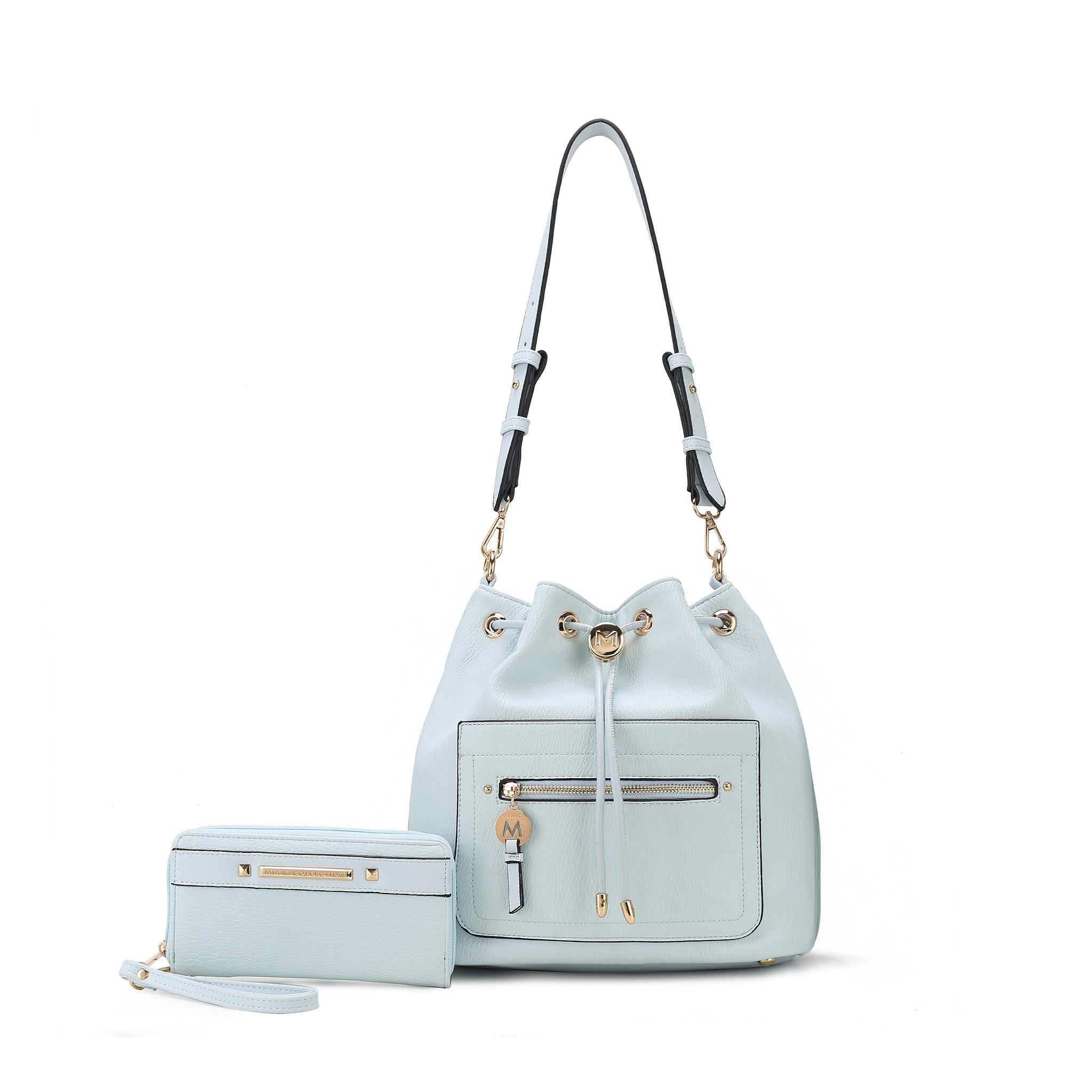Larissa Bucket Bag and Wallet Set - Image 13
