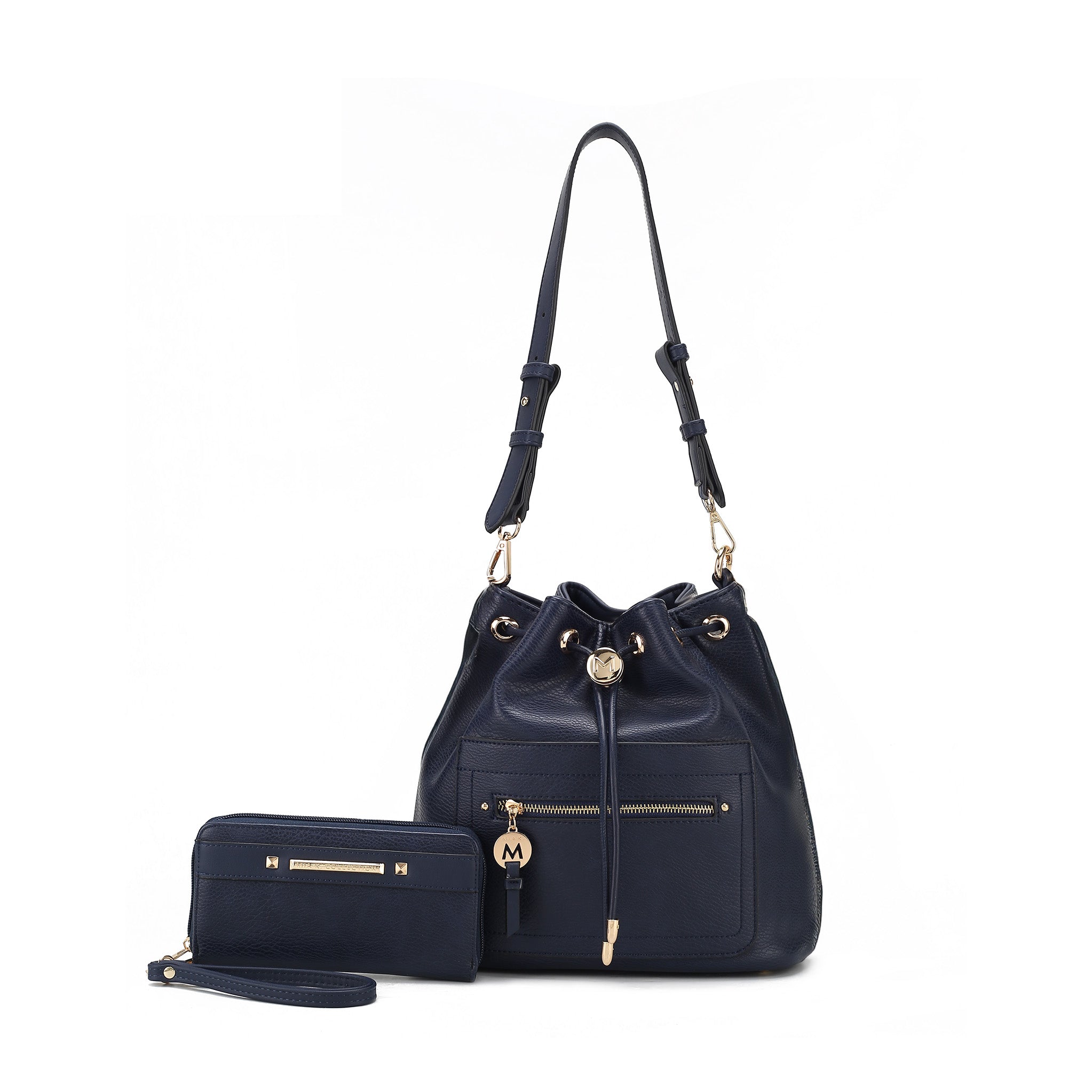 Larissa Bucket Bag and Wallet Set - Image 17