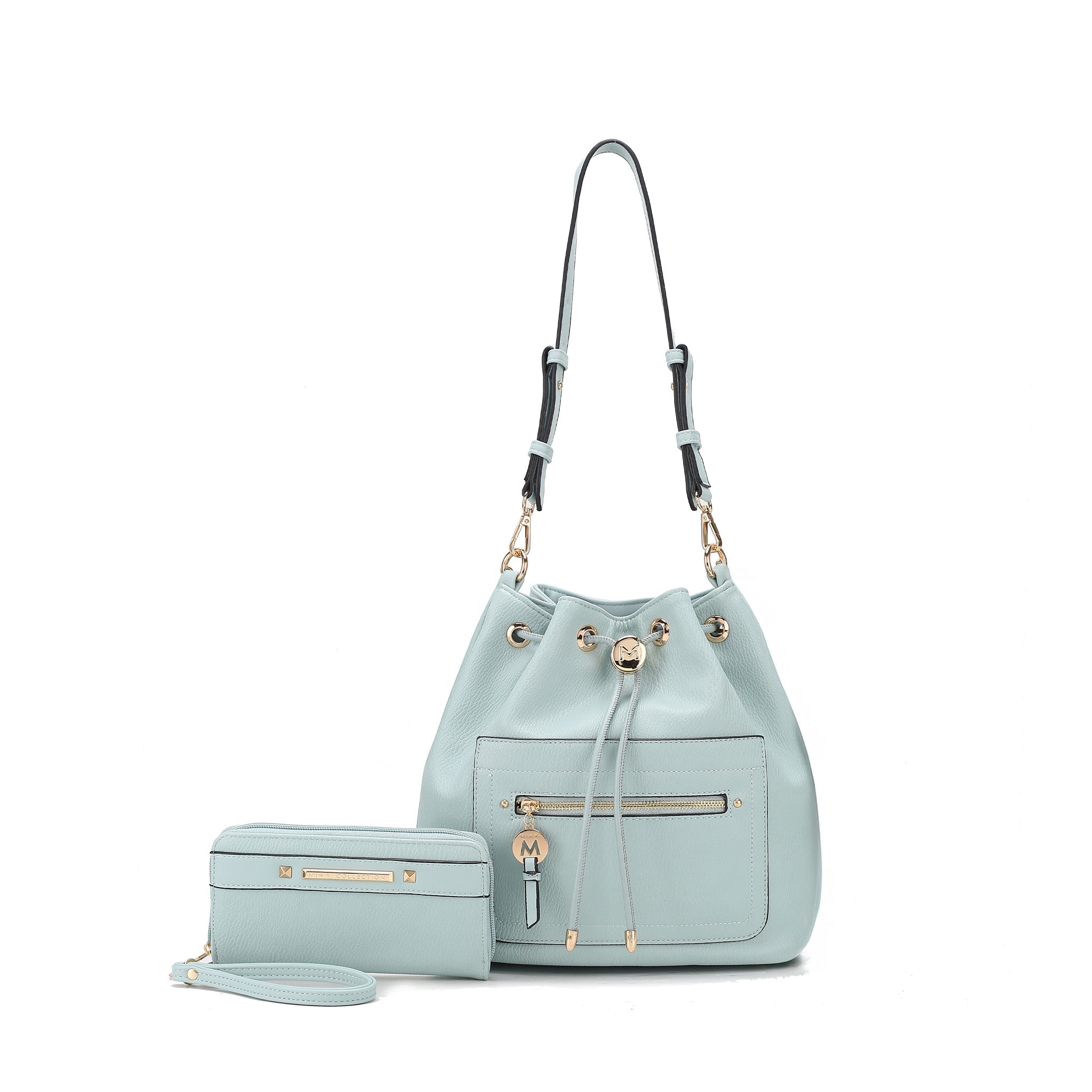 Larissa Bucket Bag and Wallet Set - Image 14