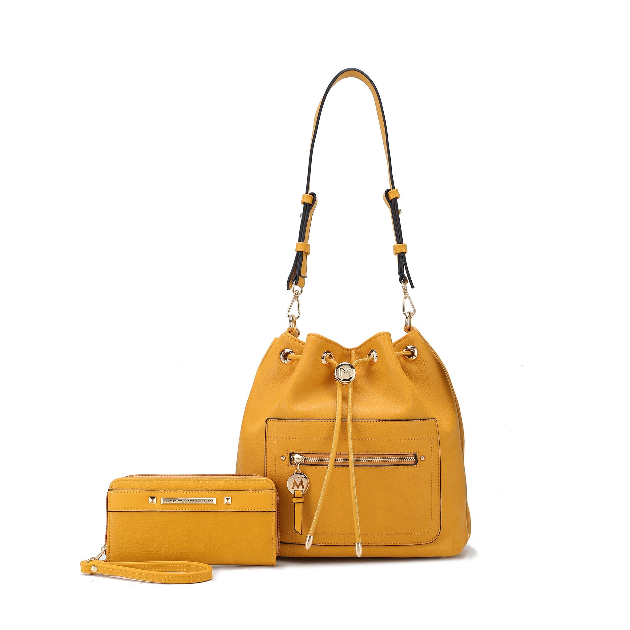 Larissa Bucket Bag and Wallet Set - Image 9