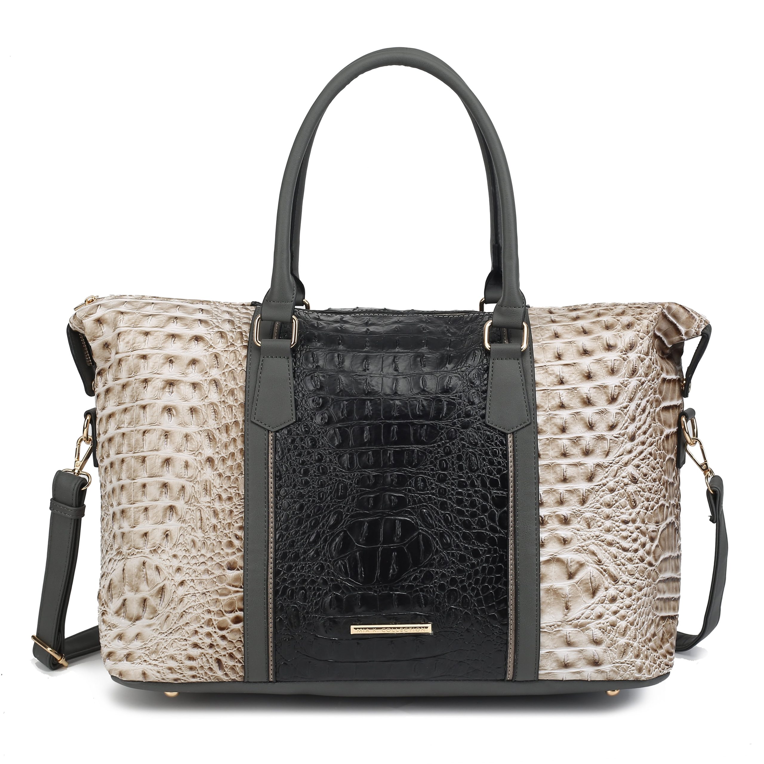 Raven Croc Embossed Duffel Bag - Image 10