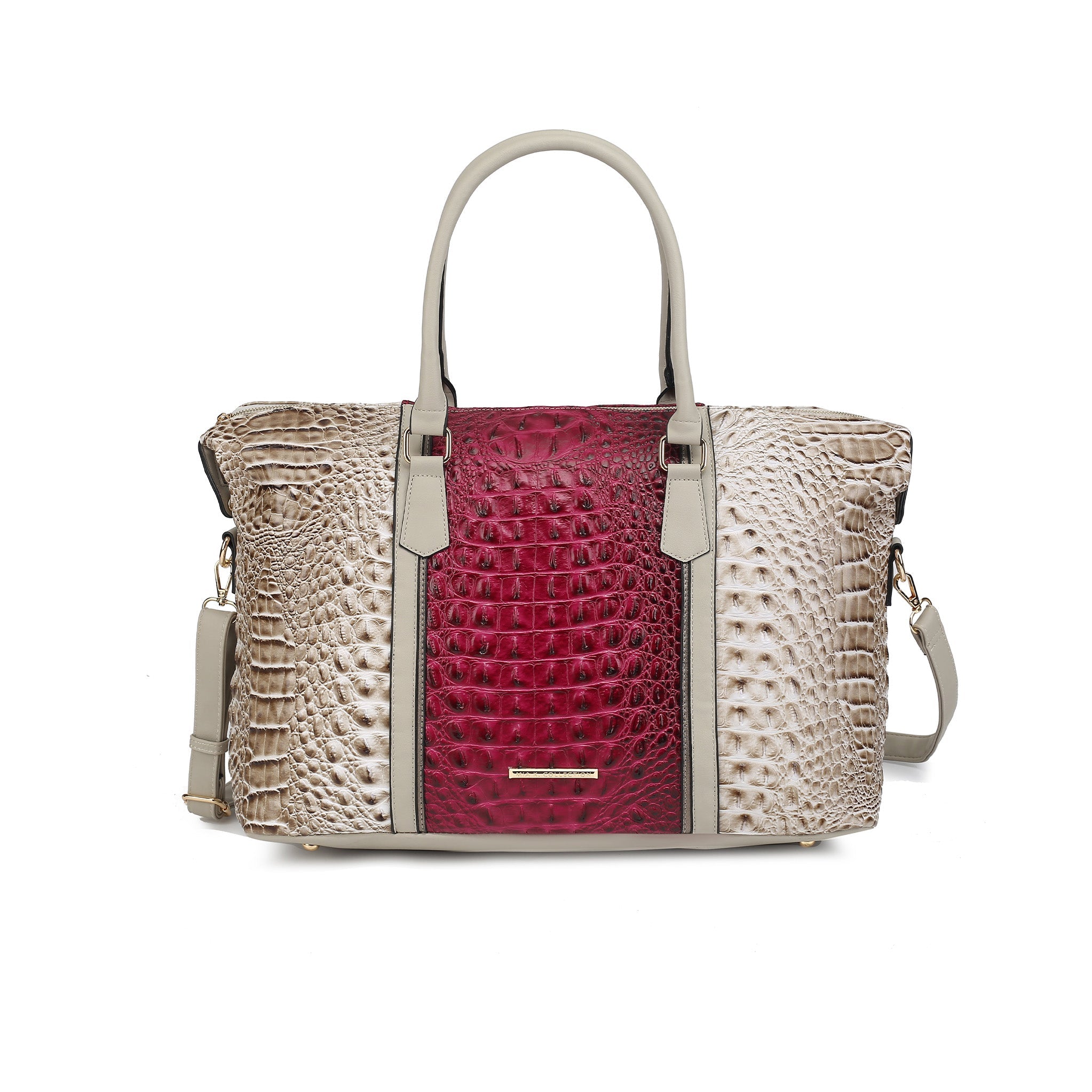 Raven Croc Embossed Duffel Bag - Image 14
