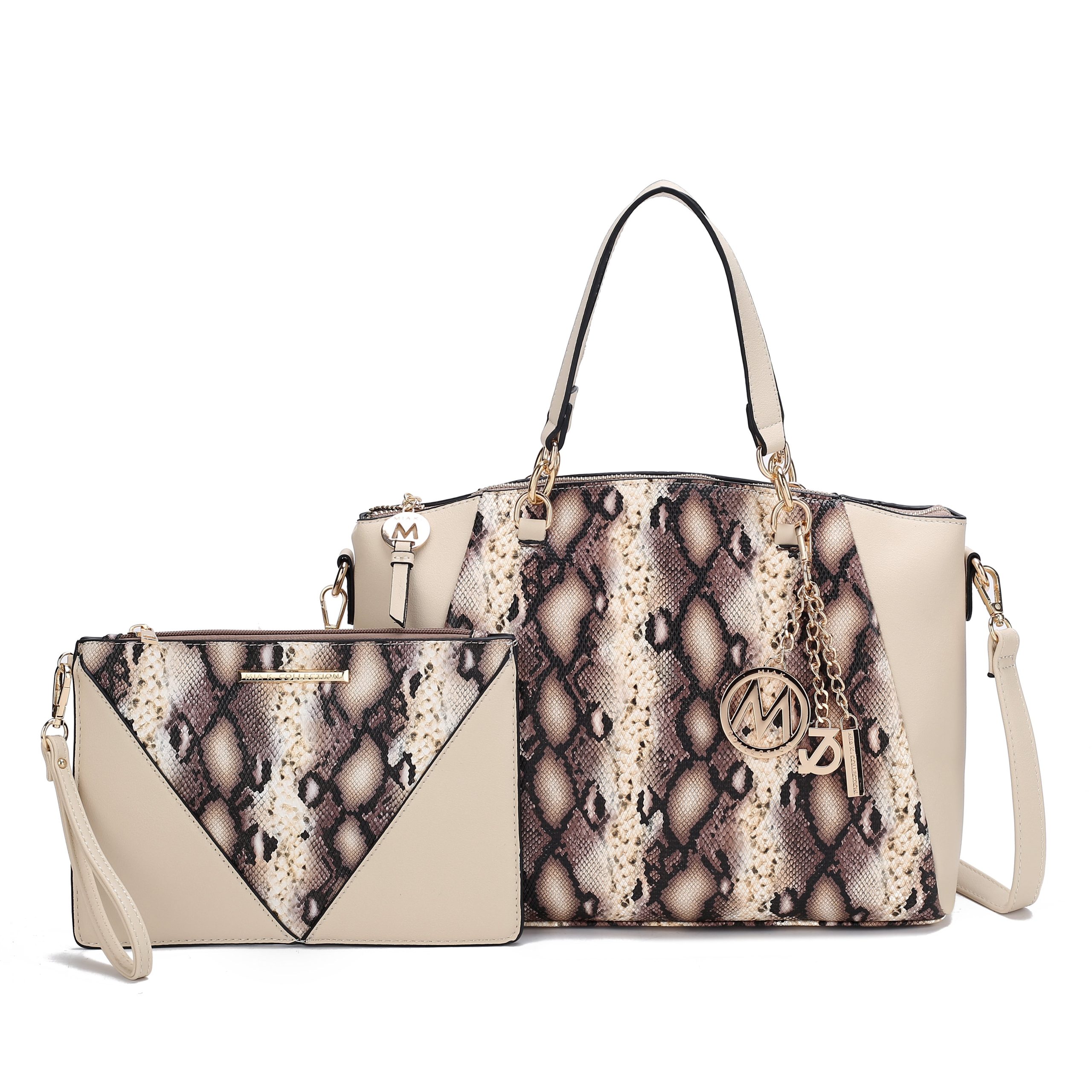 Addison Shoulder Bag and Wristlet Set - Image 5