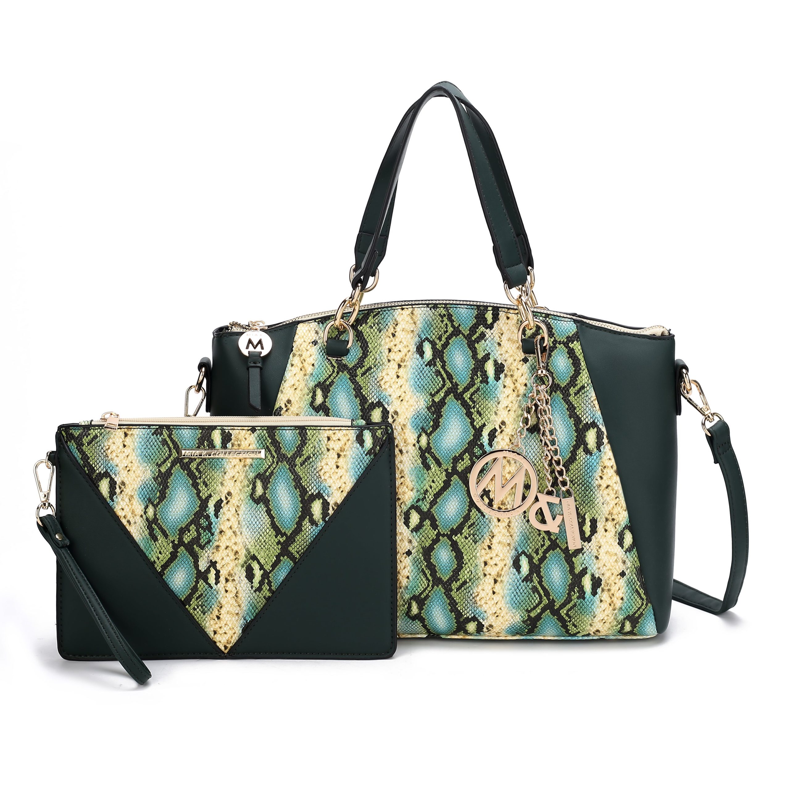 Addison Shoulder Bag and Wristlet Set - Image 10