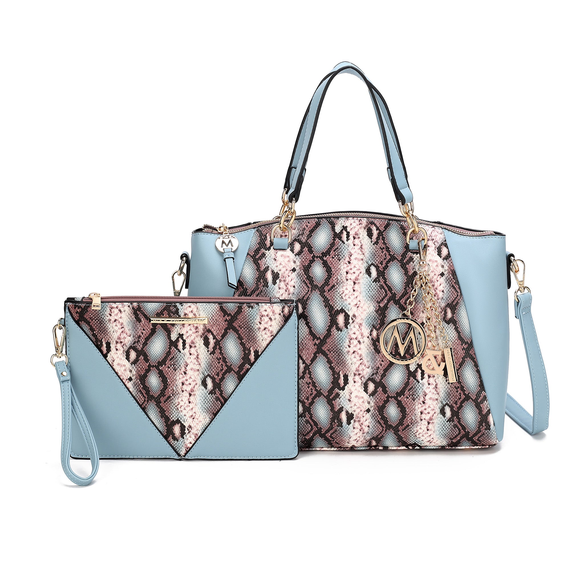 Addison Shoulder Bag and Wristlet Set - Image 15