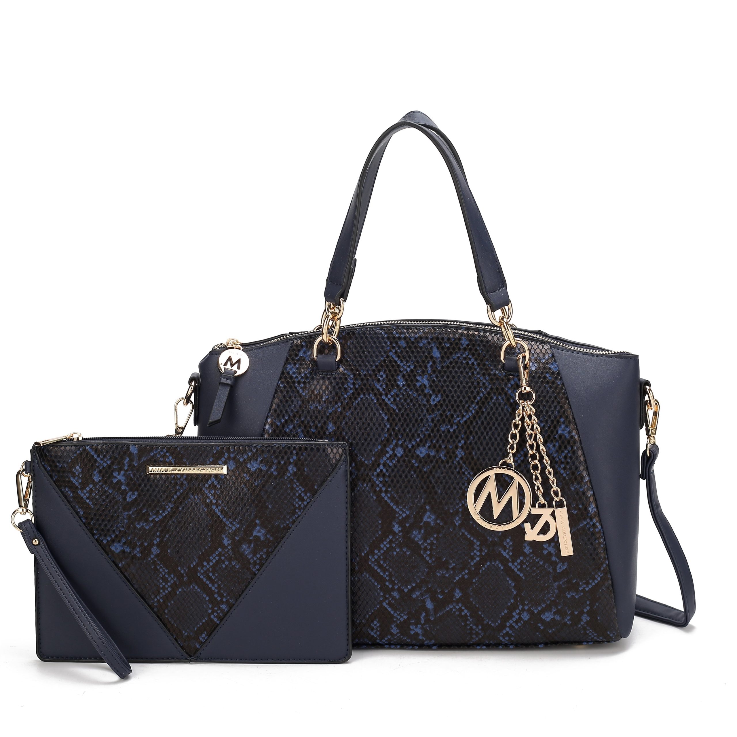 Addison Shoulder Bag and Wristlet Set - Image 14