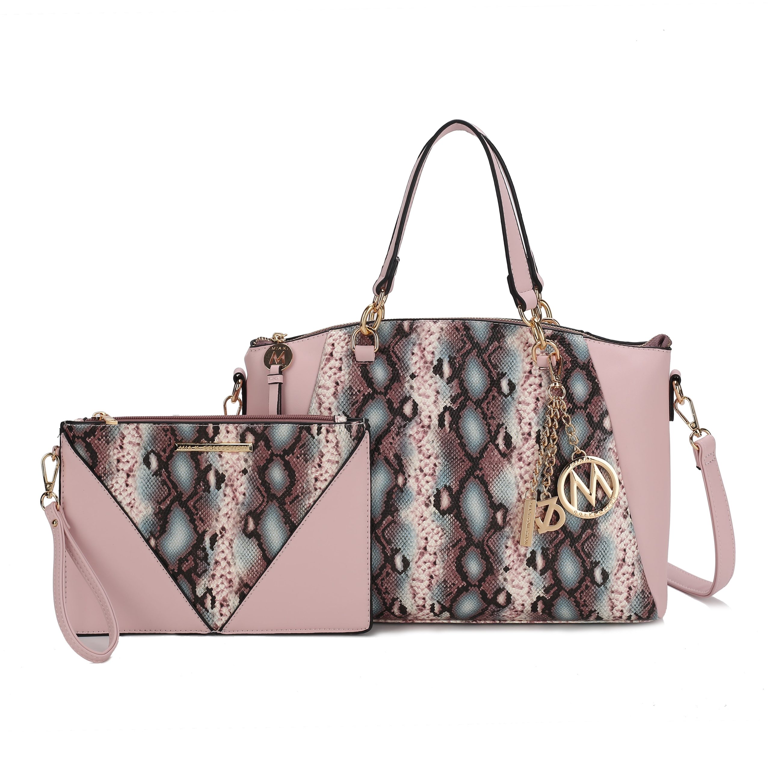 Addison Shoulder Bag and Wristlet Set - Image 12