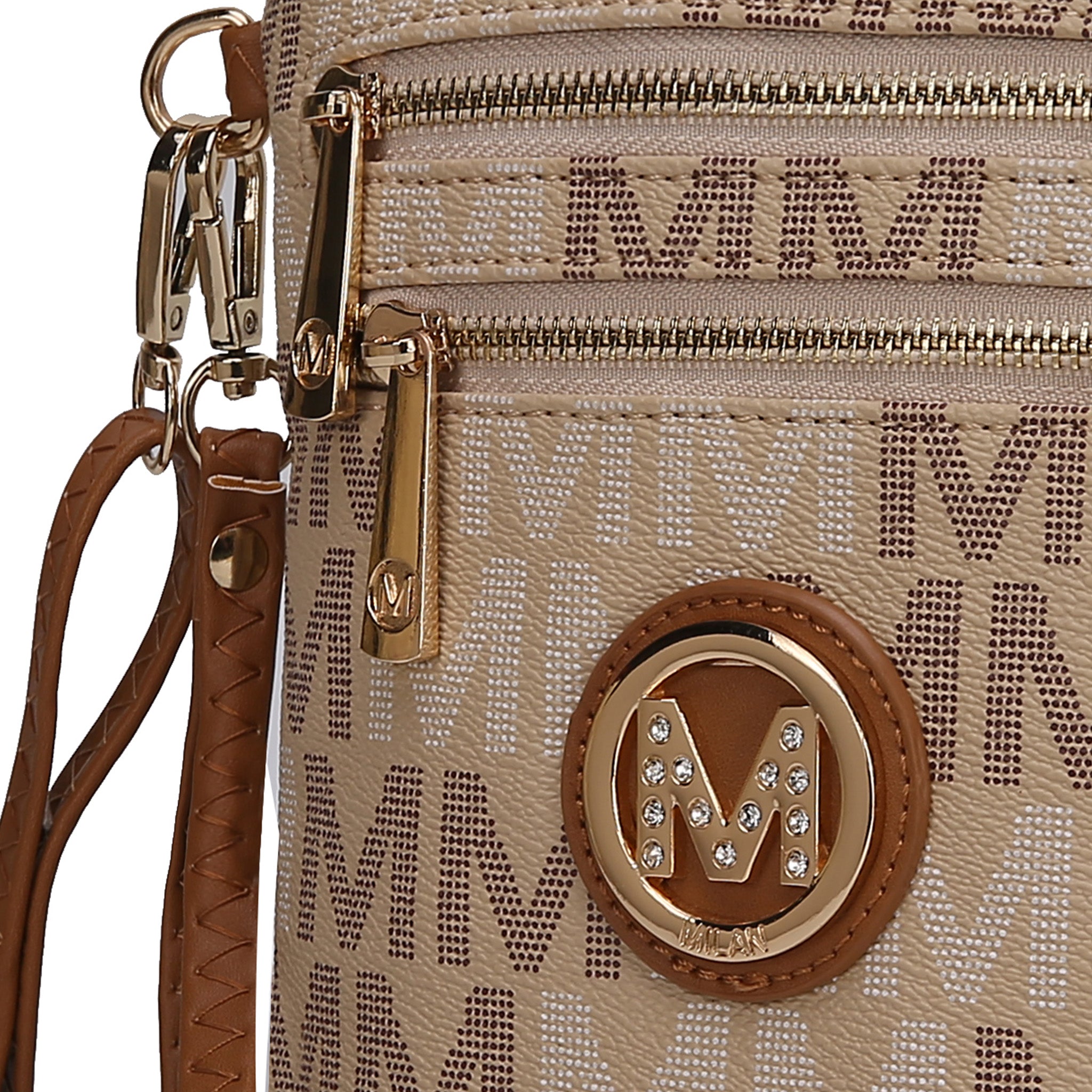 Gaia Milan Signature Crossbody Bag - Image 4