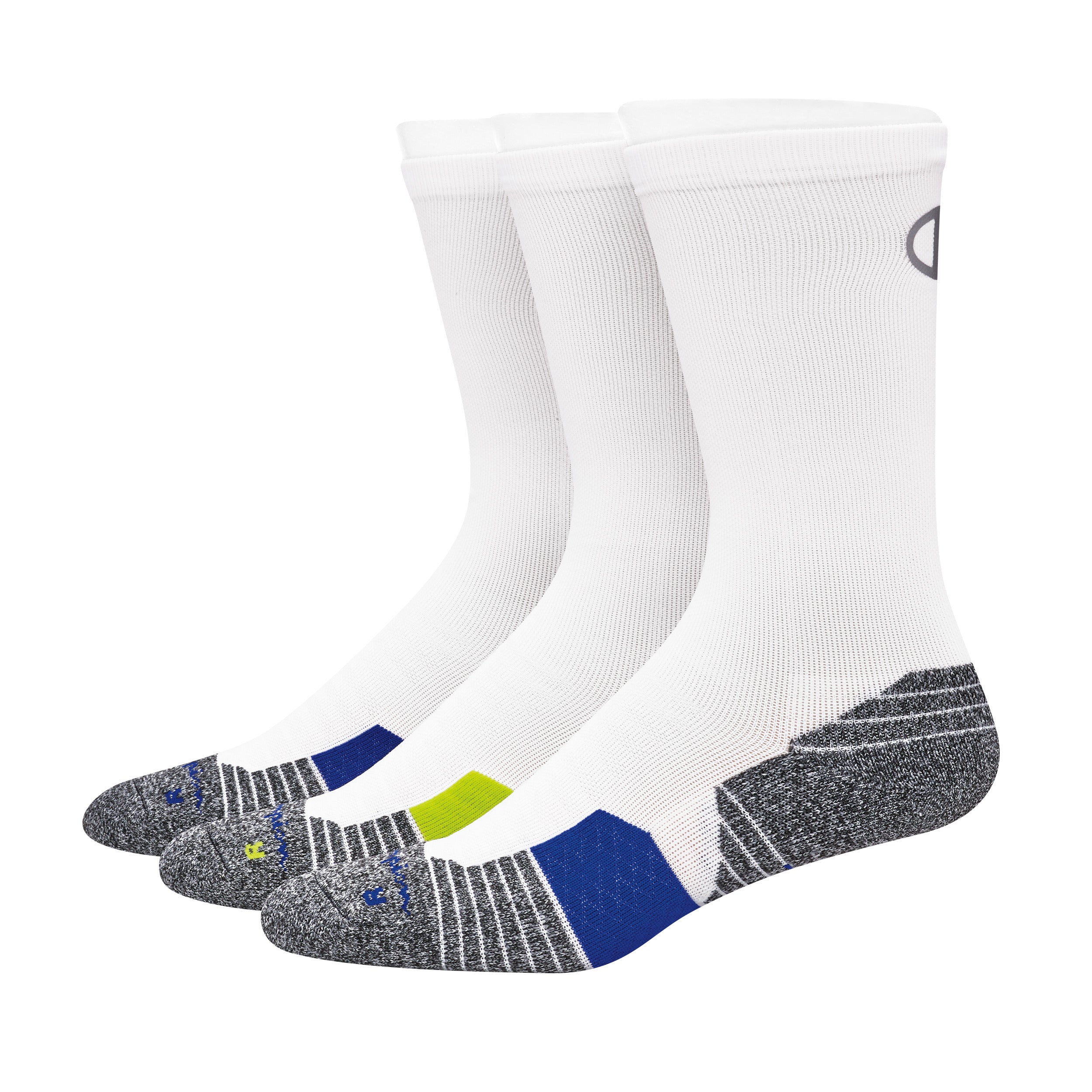 Champion Men's Crew 3 Pack Socks