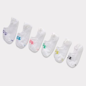 Champion Women's 6 Pack Invisible Liner Socks