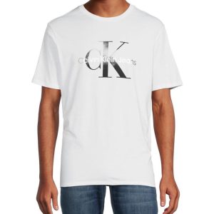 Short Sleeves Gradient Monogram Tee