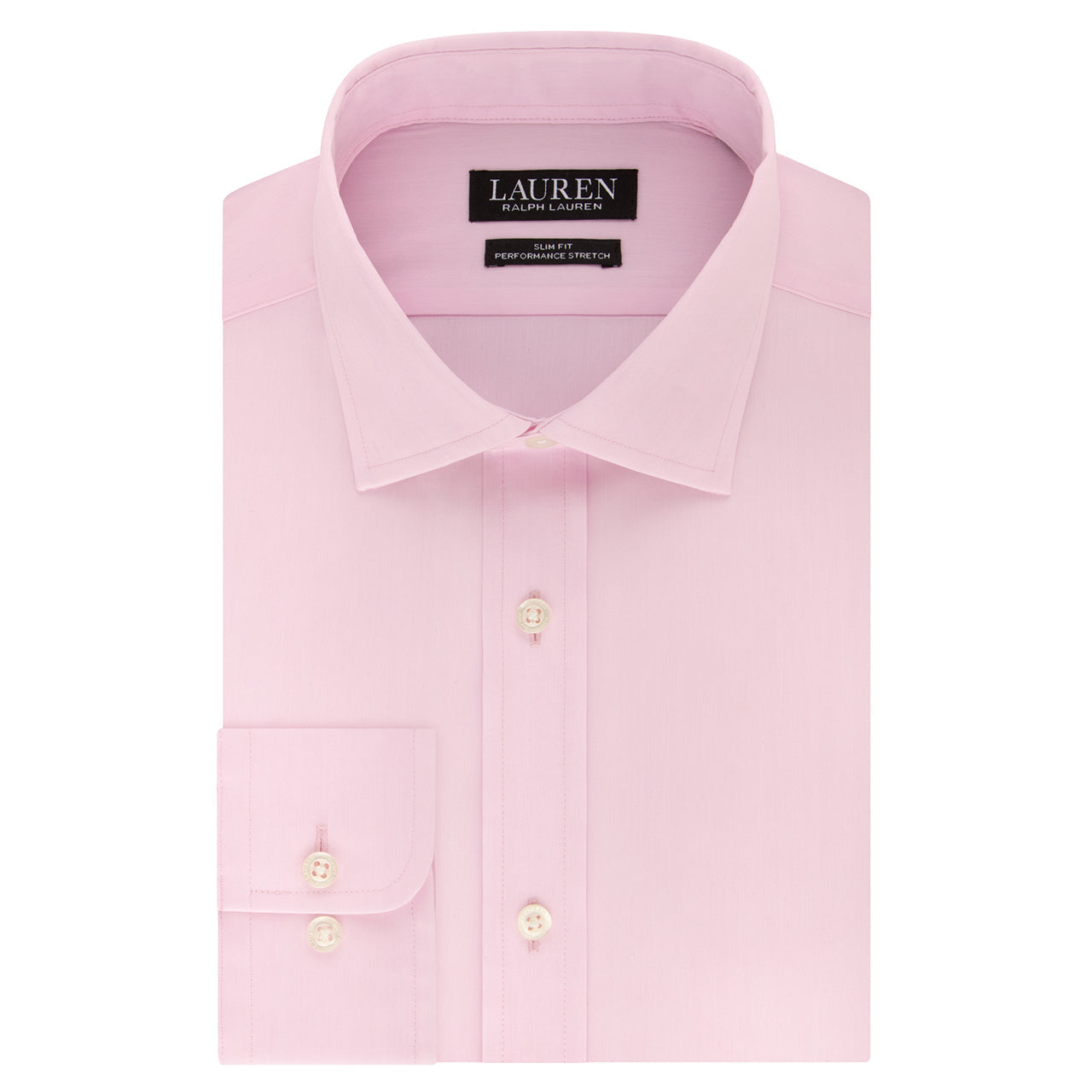 Ralph Lauren Slim Fit Wrinkle Free Stretch Shirt - Solid - Image 2