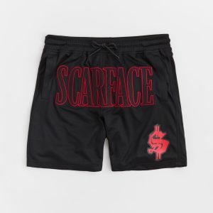 Scarface Mesh Short - Black