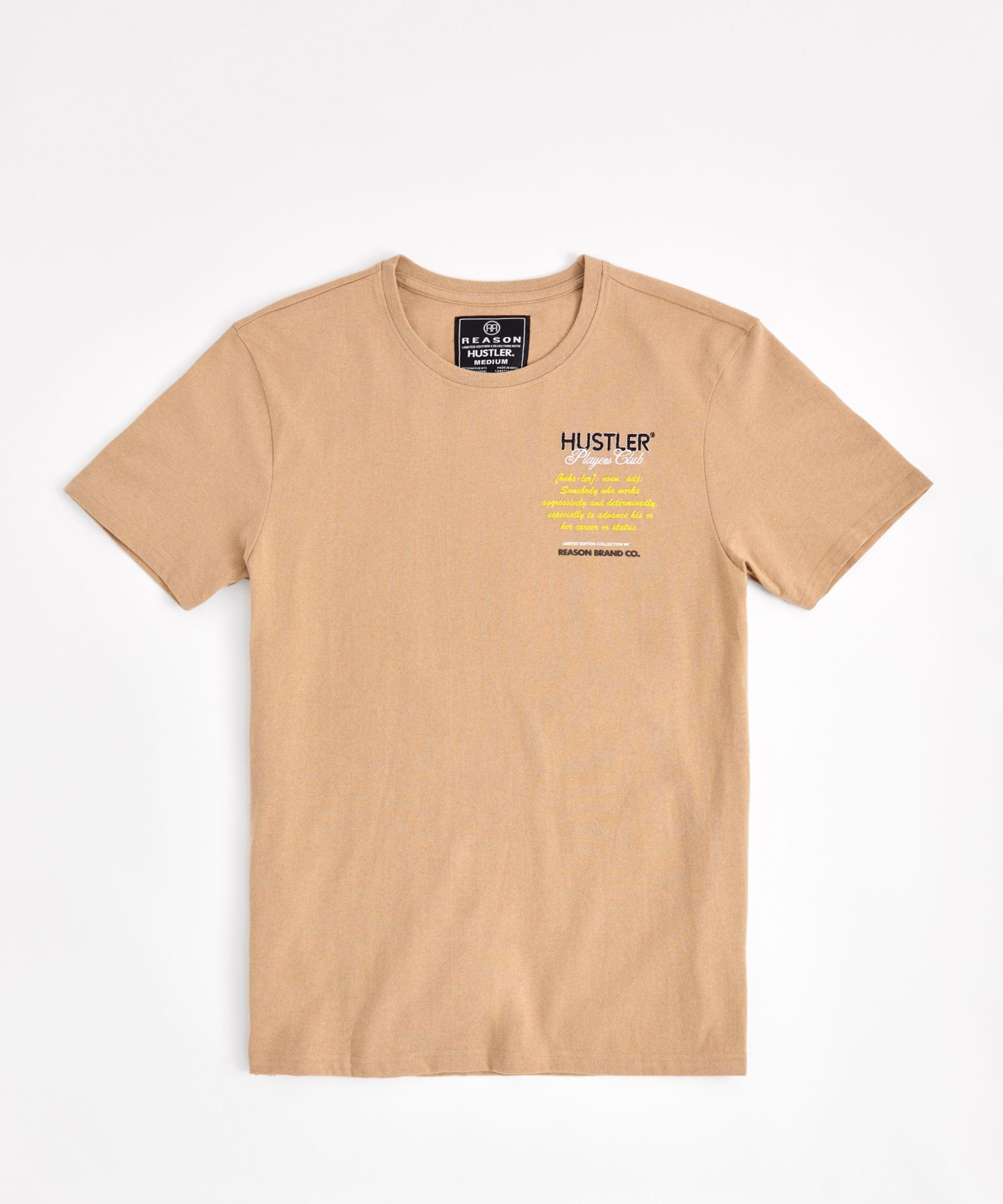 Hustler Players Club Short Sleeve Tee - Clay - Image 2