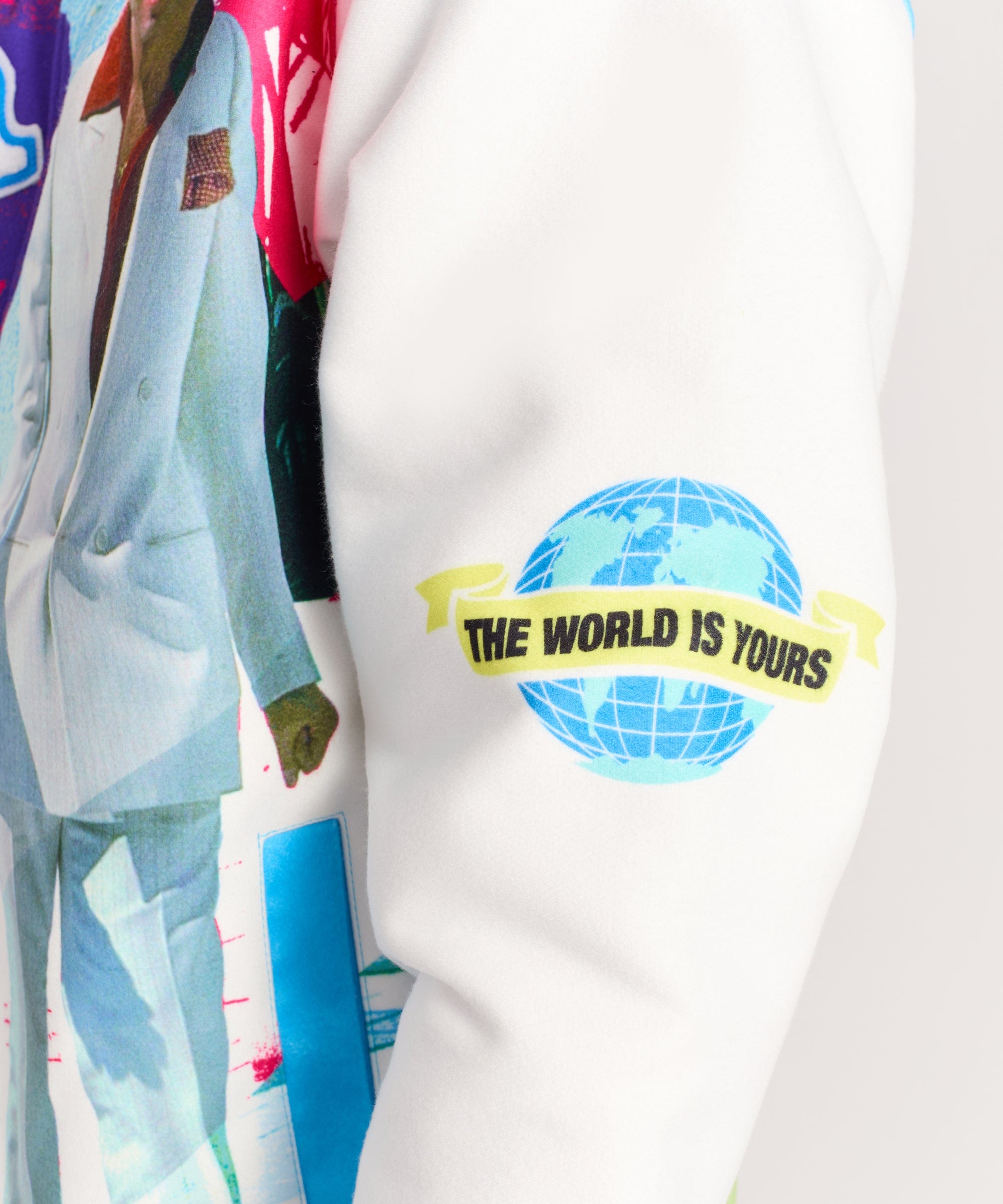 Scarface Retro Varsity Jacket - Blue - Image 3