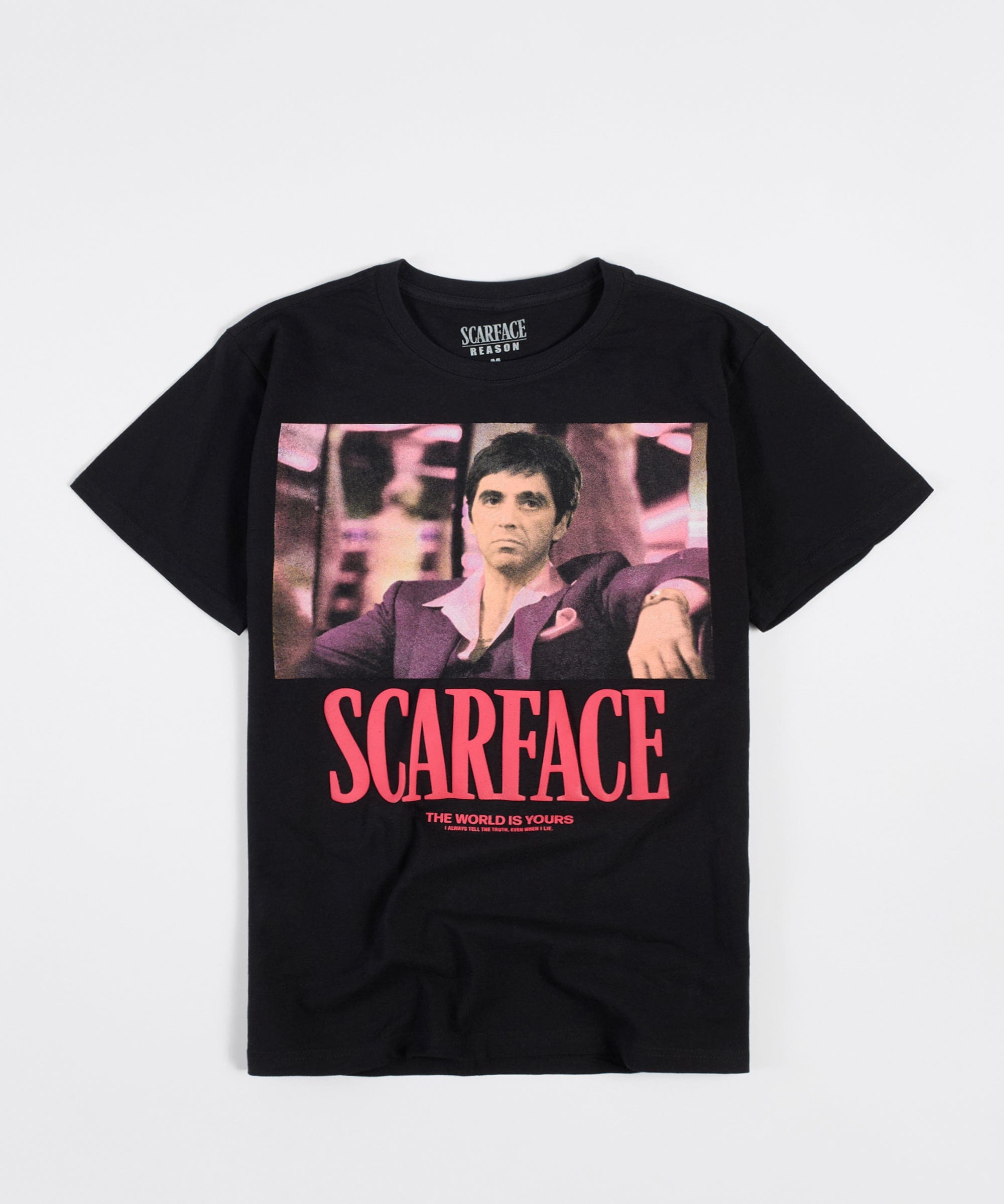 Scarface the World Short Sleeve Tee - Black