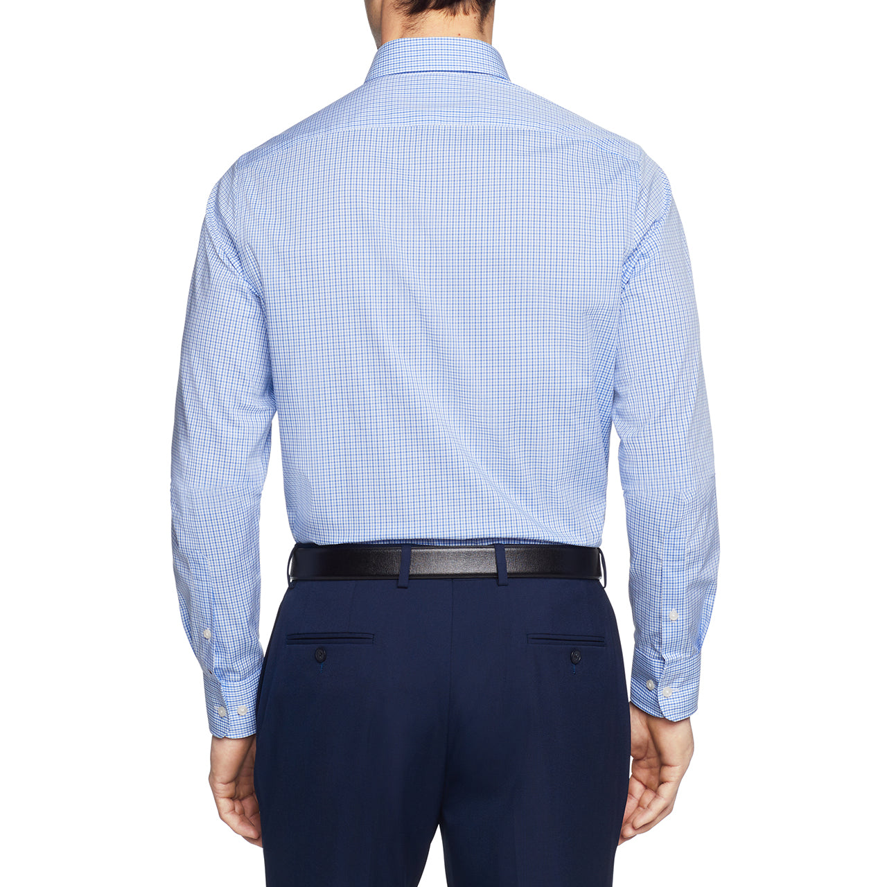 Tommy Hilfiger Slim Fit Ultra Wrinkle Free Cotton Stretch Check - Image 3