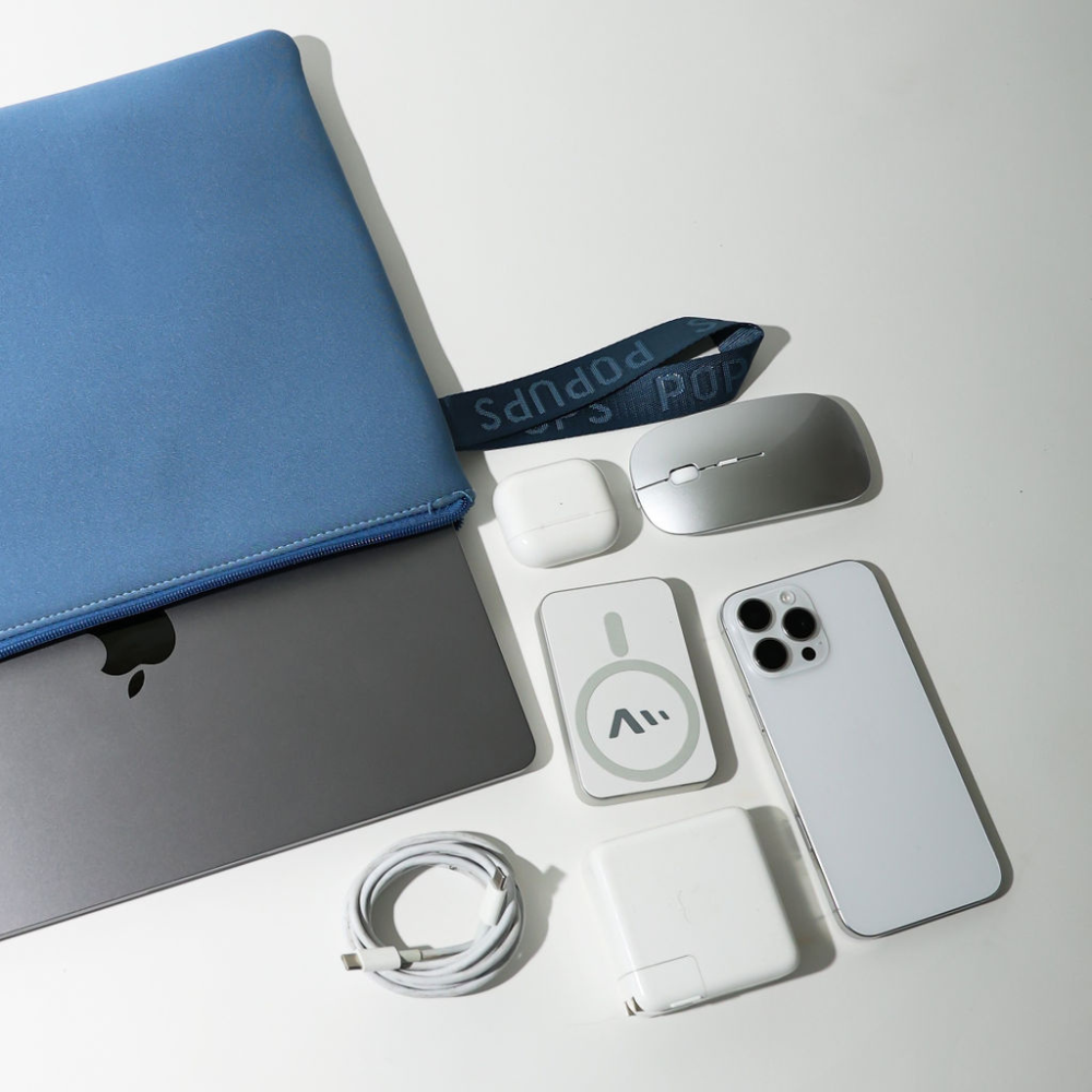 LAPTOP SLEEVE STORMY BLUE - Image 2