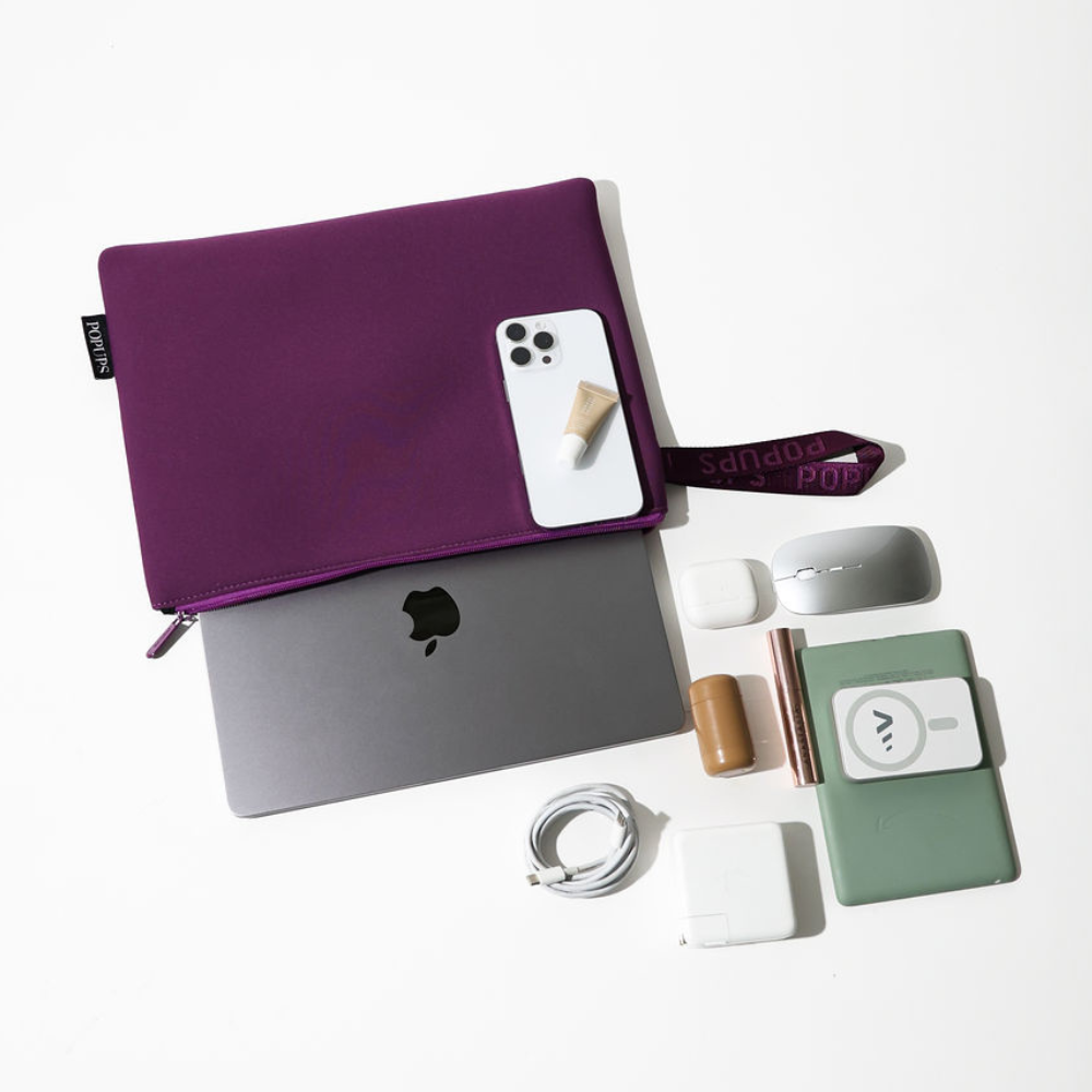 LAPTOP SLEEVE EGGPLANT - Image 2