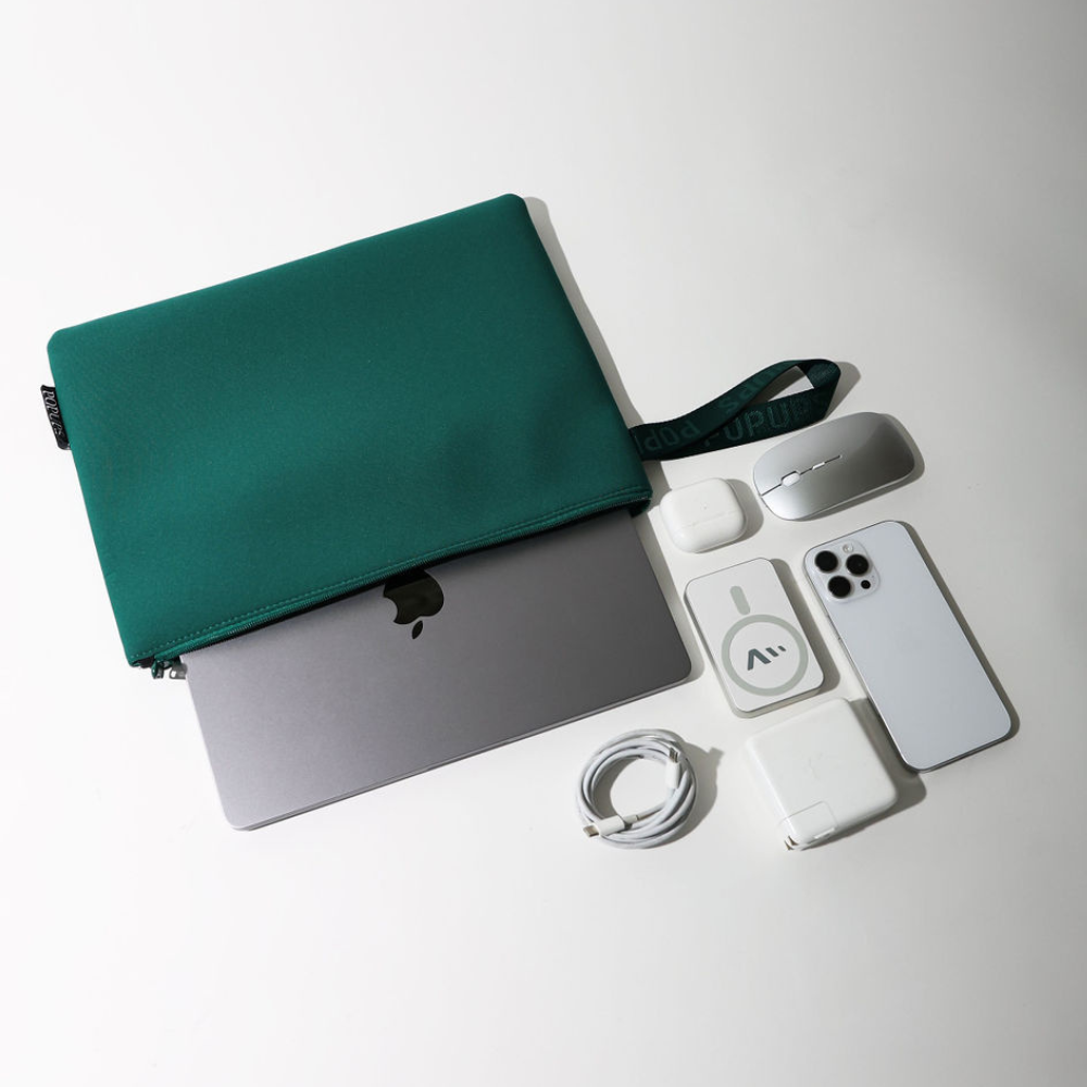 LAPTOP SLEEVE EMERALD - Image 2