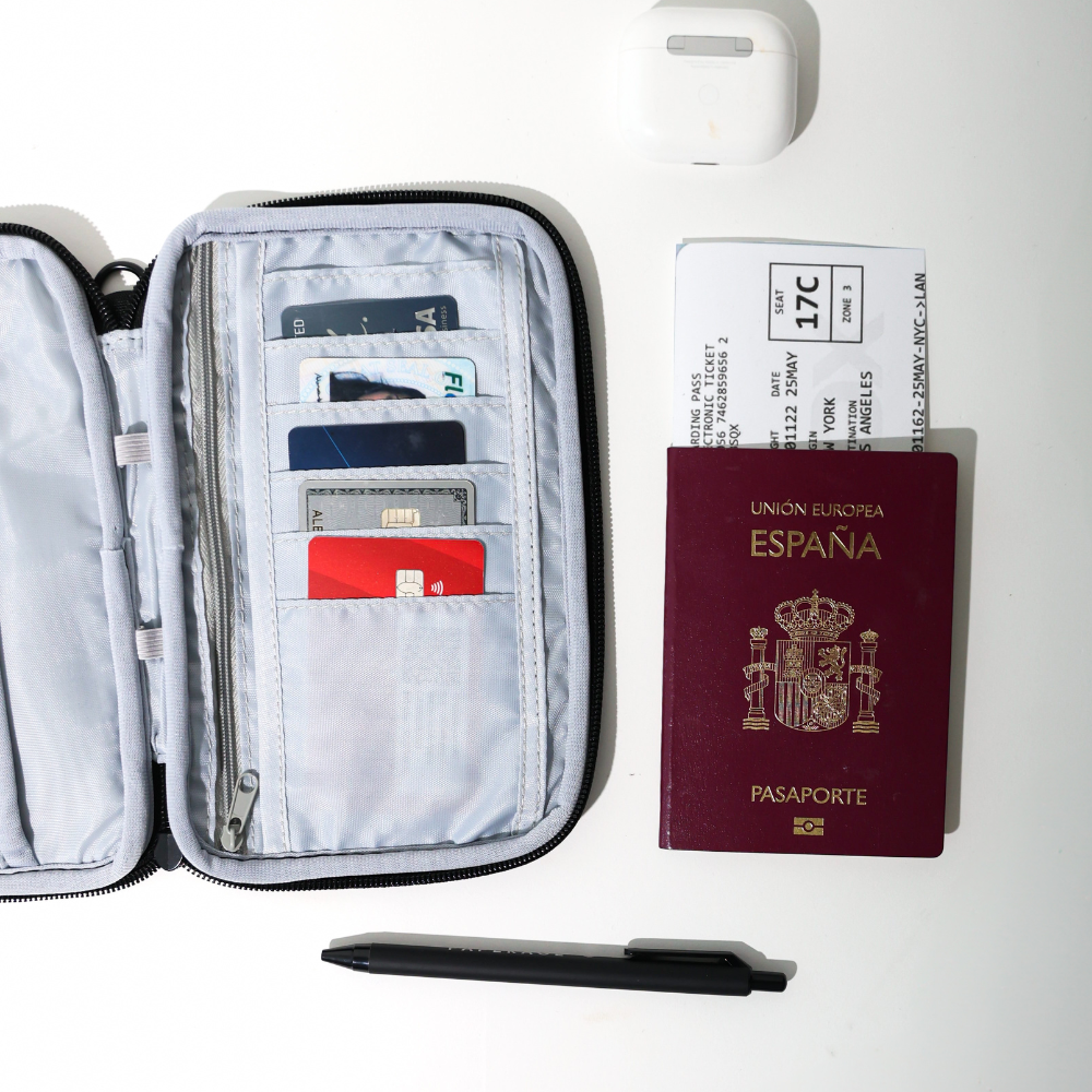 PASSPORT WALLET BLACK - Image 4