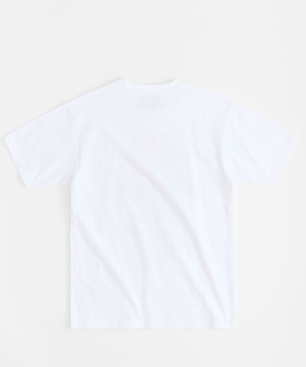 Teddy Rhinestone Short Sleeve Tee - White - Image 3