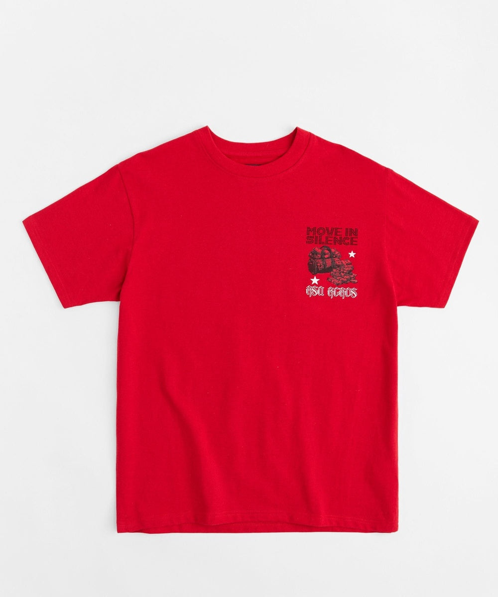 Hustle Over Hype Short Sleeve Tee - Red - Image 2