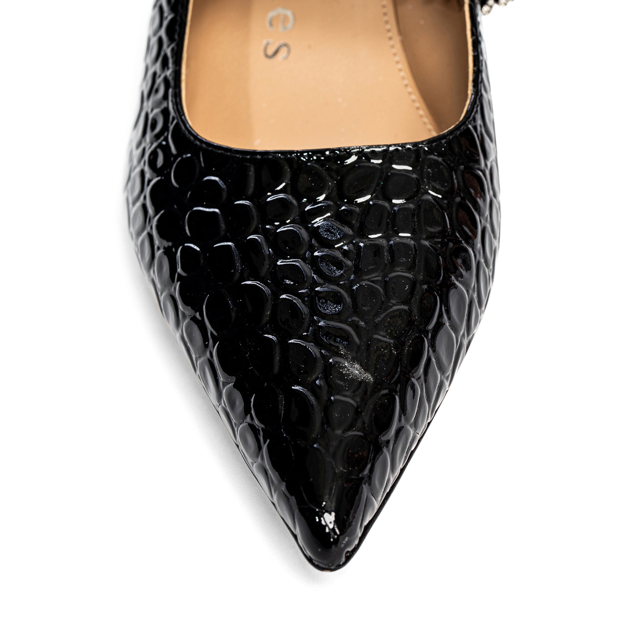 Antonella Embossed Leather Pump - Image 6