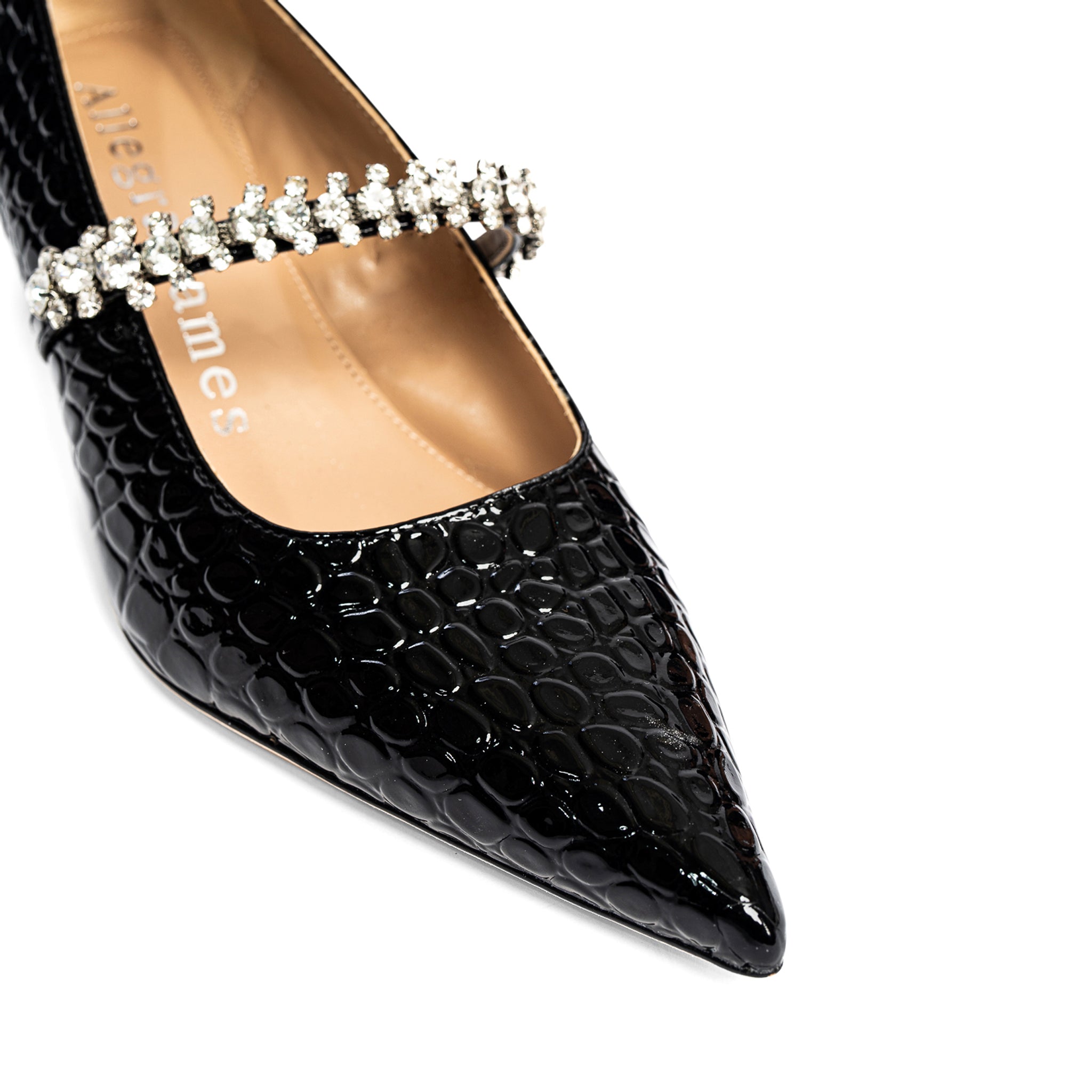 Antonella Embossed Leather Pump - Image 5