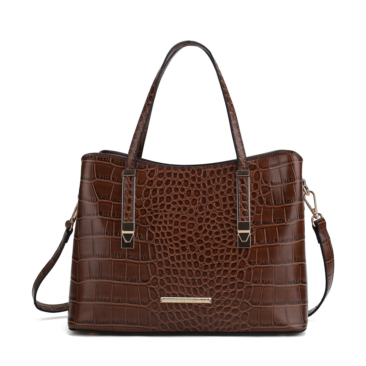 Aurelia Embossed Shoulder Bag - Image 3