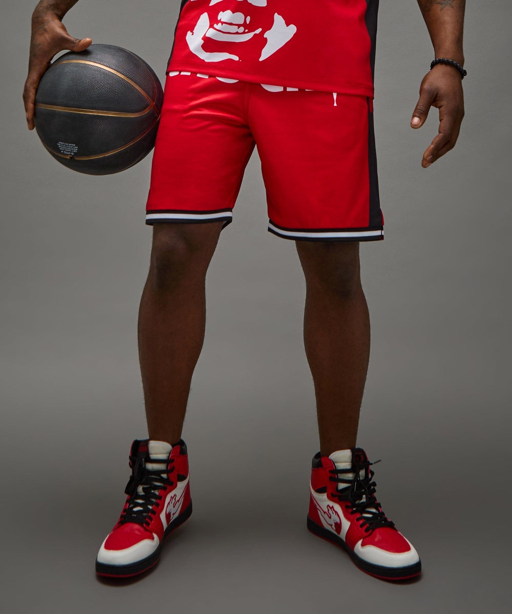 Chucky Basketball Short - Red - Image 12