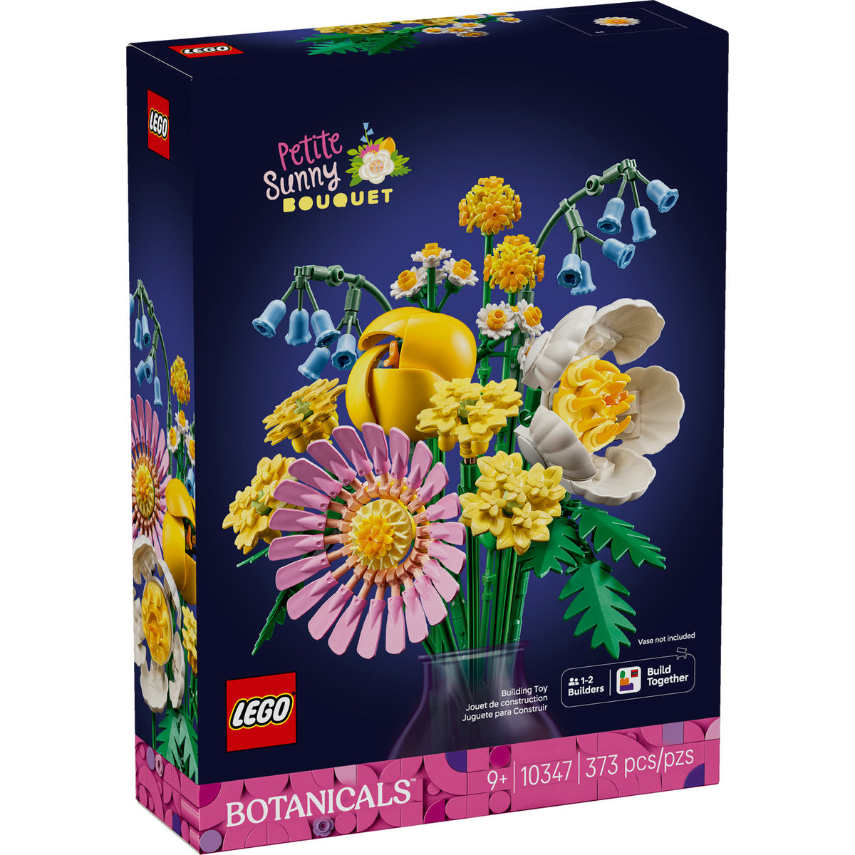 LEGO? Botanicals Petite Sunny Bouquet Flower Decor Set 10347 - Image 2