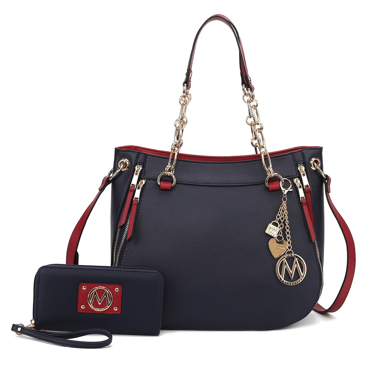 Lina Shoulder Bag and Wallet Set - Image 15