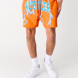 Hustler Players Club Short - Salmon