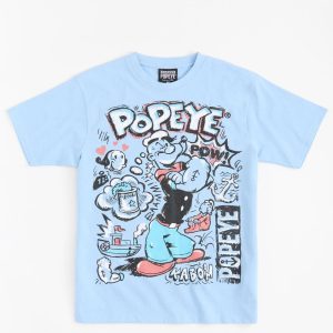 Popeye Short Sleeve Tee - Medium Green