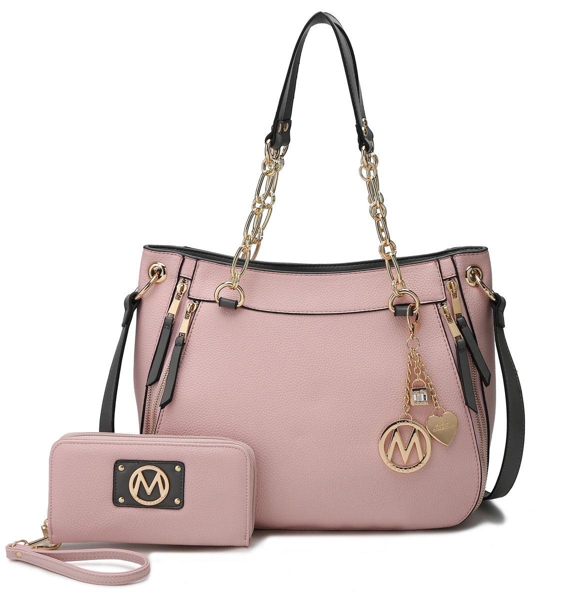 Lina Shoulder Bag and Wallet Set - Image 9