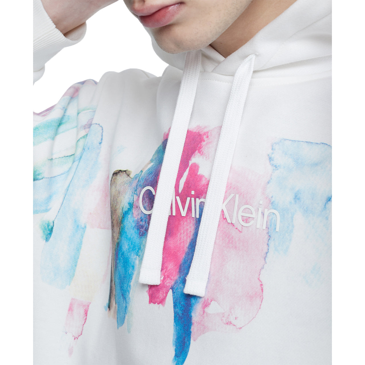 Long Sleeves Painted Logo Po Hood - Image 4