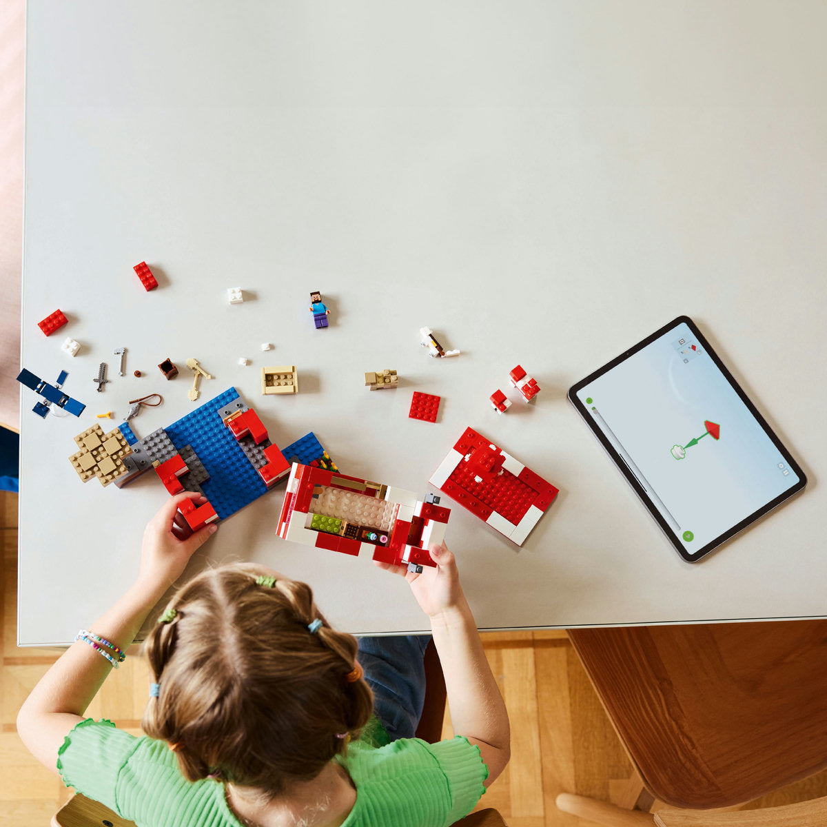 LEGO? Minecraft? the Mooshroom House Island Gamer Kit Toy for Kids 21270 - Image 9